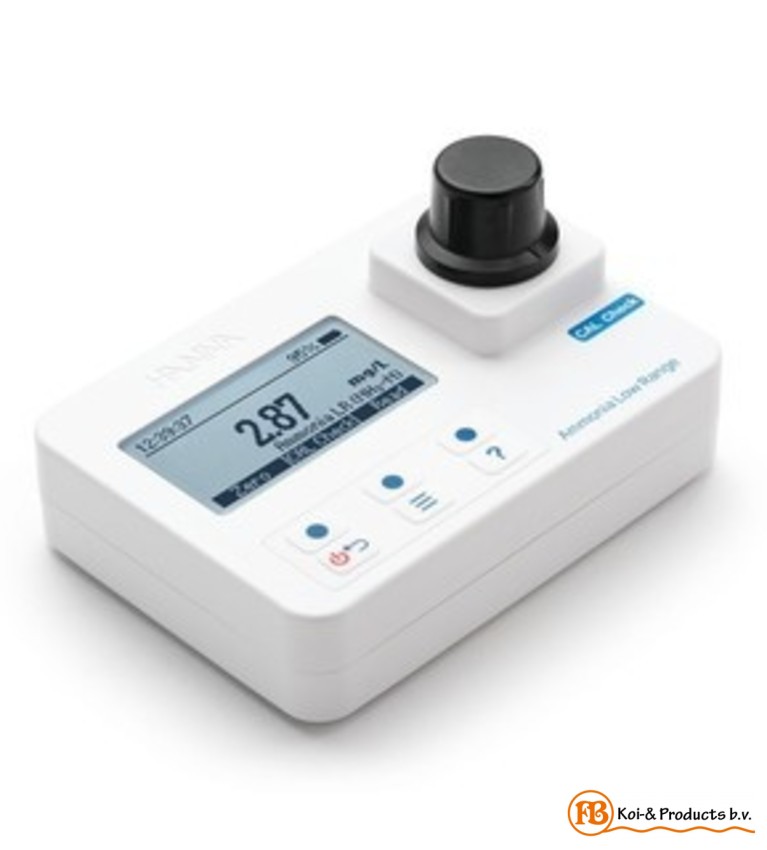 Zakformaat fotometer voor ammonia LR met CAL Check HI 97700